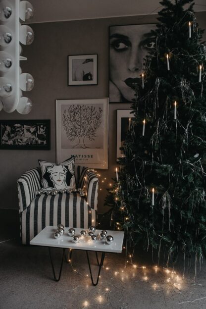 Julgransbelysning Inomhus LED Klar Vit Vaxljus 10L