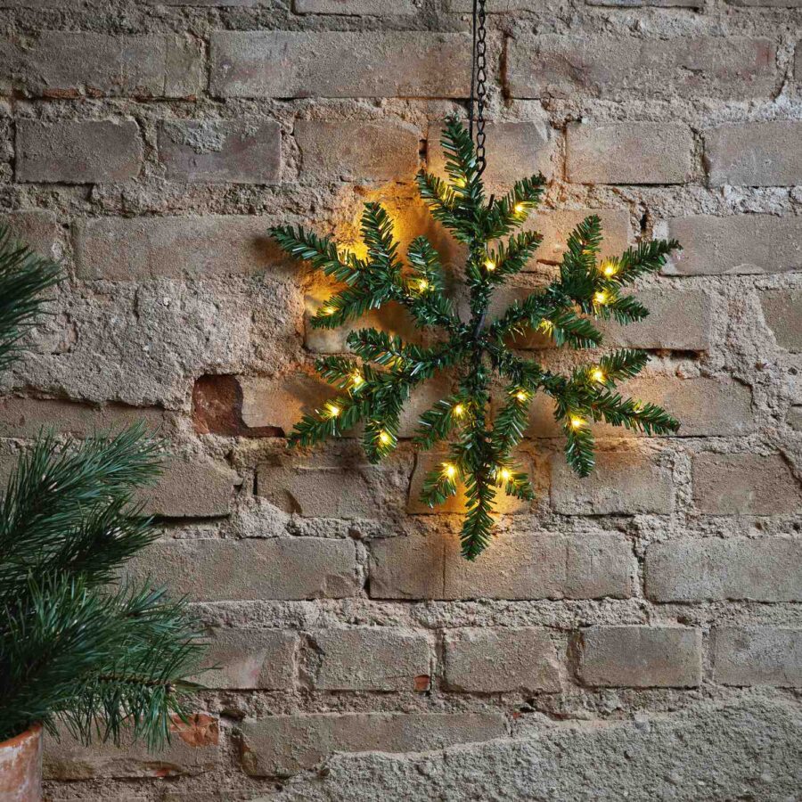 Krans Snowflake 40 cm