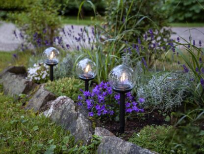 SOLCELLSPOLLARE 3-PACK GLOBE