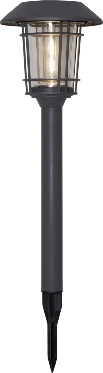 Solcellspollare Filip 60cm Grafit