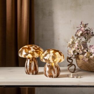Glasdekoration Svamp Funghi