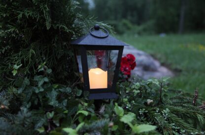 Gravljus Svart LED Sereno