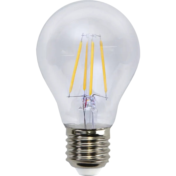 Led-Lampa E27 A60 Sensor Clear 4W