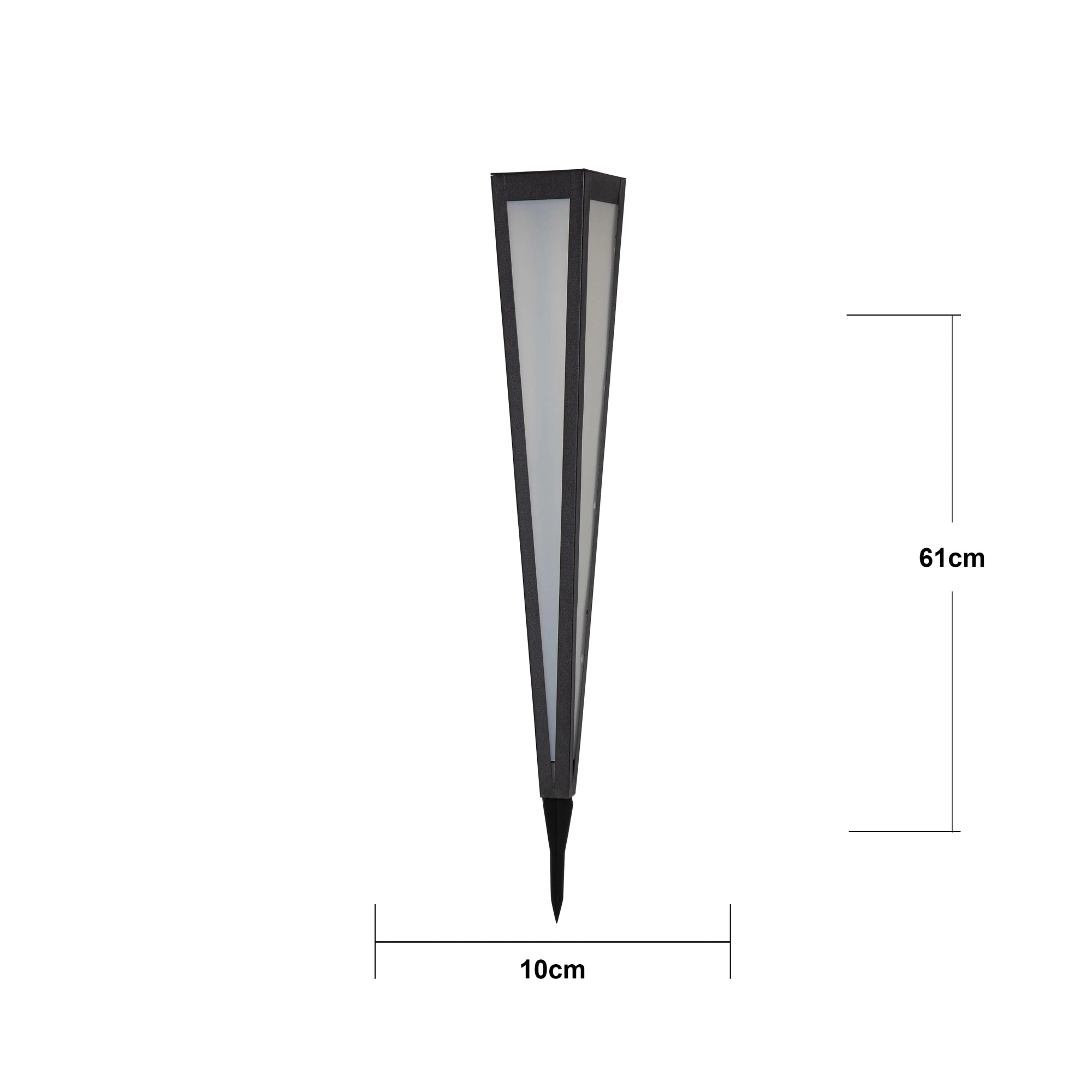 Solcellspollare Pyramid 61cm